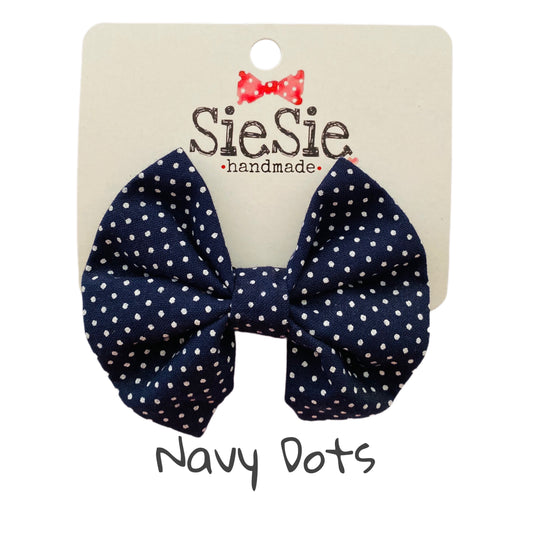 Navy Dots